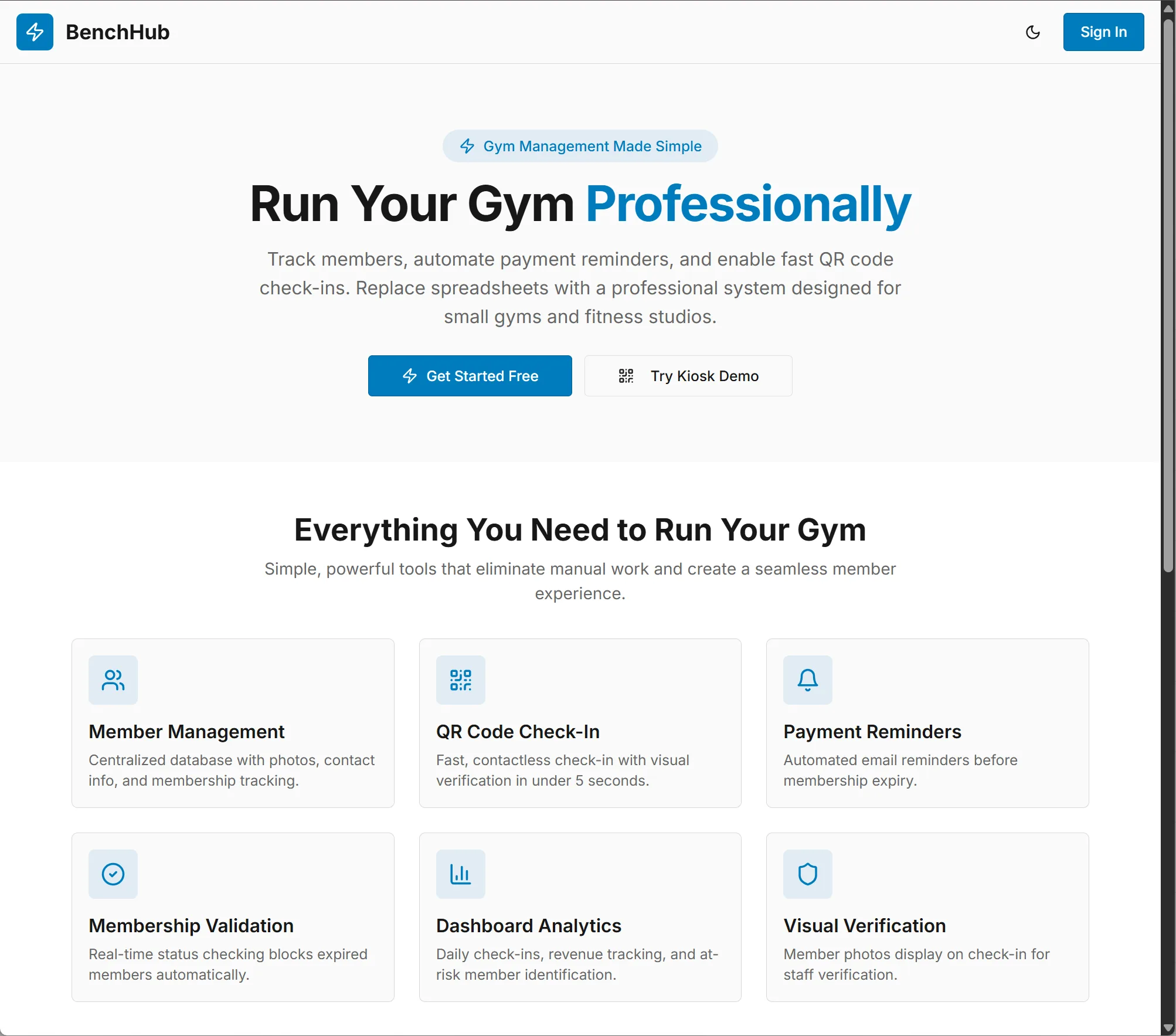 Gym Management System